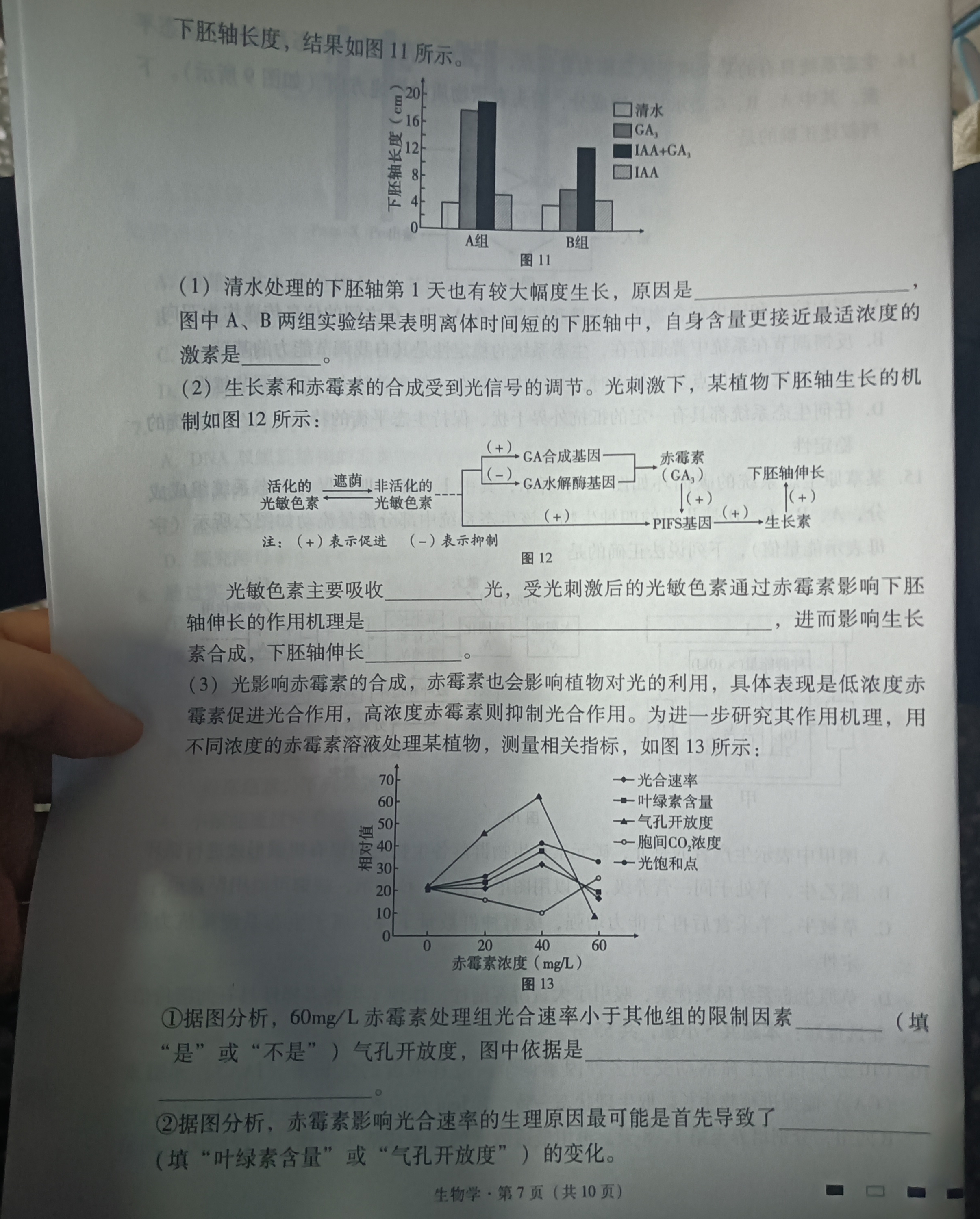 高考必刷卷·2024年新高考名校名师联席命制押题卷(六)生物答案