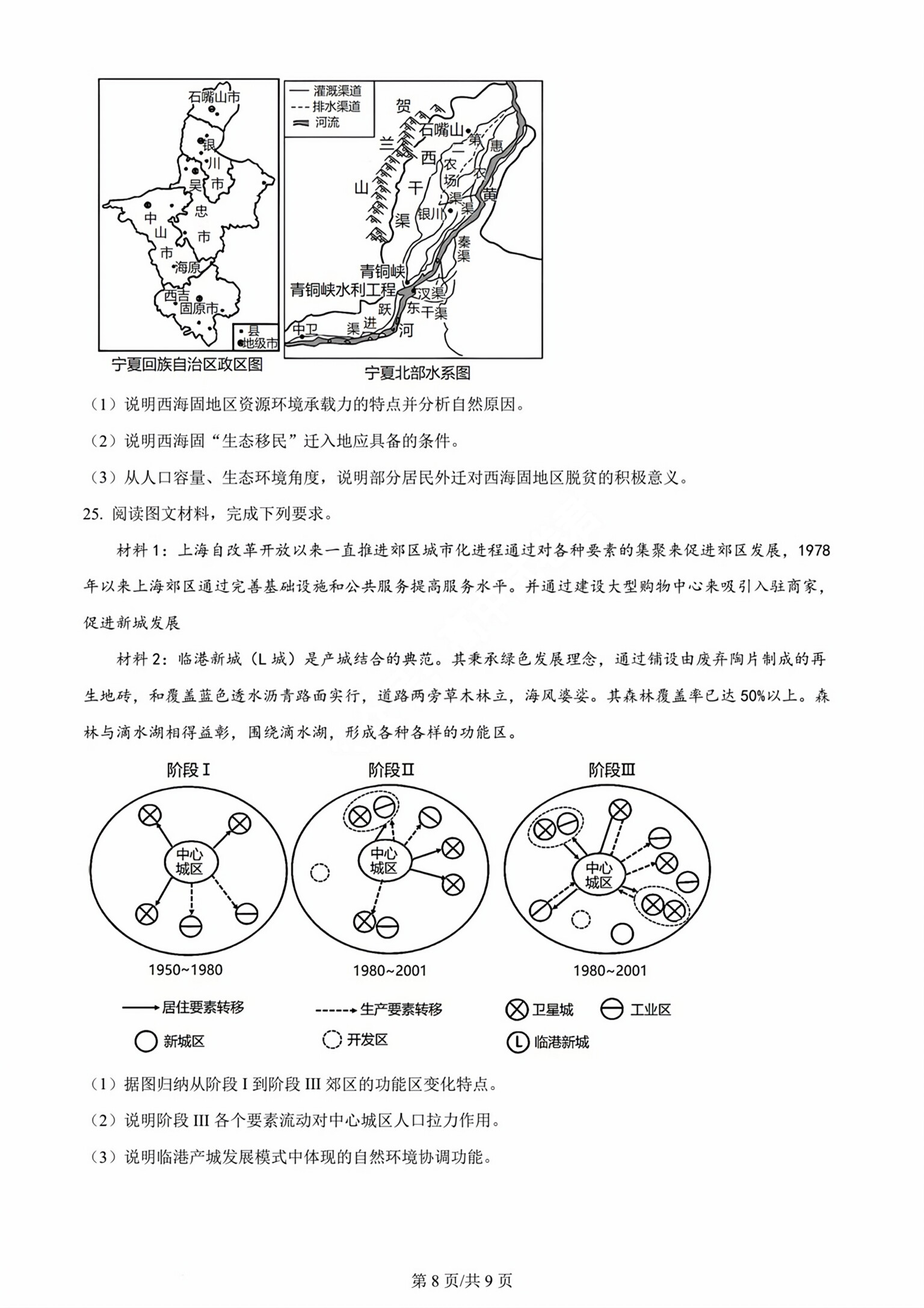 2023-2024衡水金卷先享题高三一轮复习单元检测卷地理辽宁专版8试题