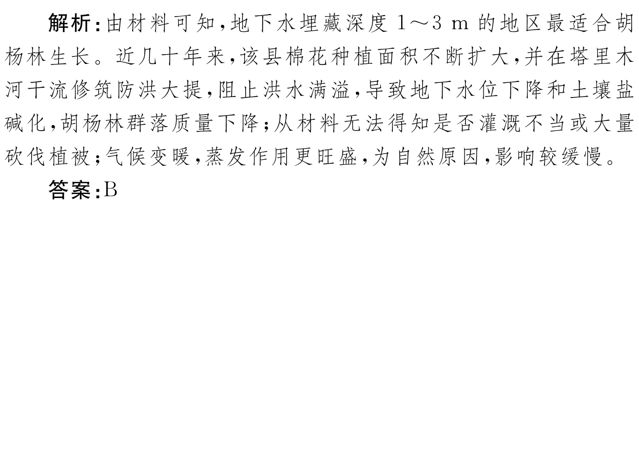 2023-2024衡水金卷先享题高三一轮复习单元检测卷地理辽宁专版8试题